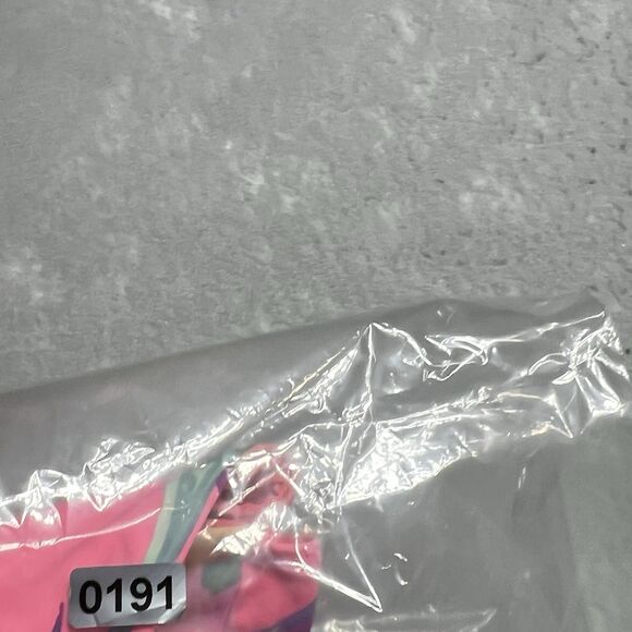 Victorias Secret PINK Sports Bra Small Pink Palm Leaf Print Ultimate Strappy - Picture 9 of 9